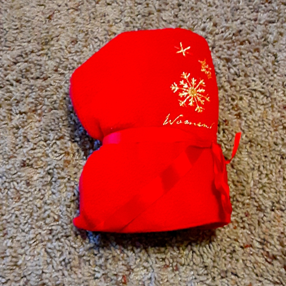 Red scarf